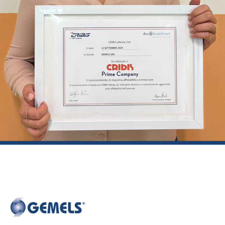 GEMELS: certificazione di massima legalità